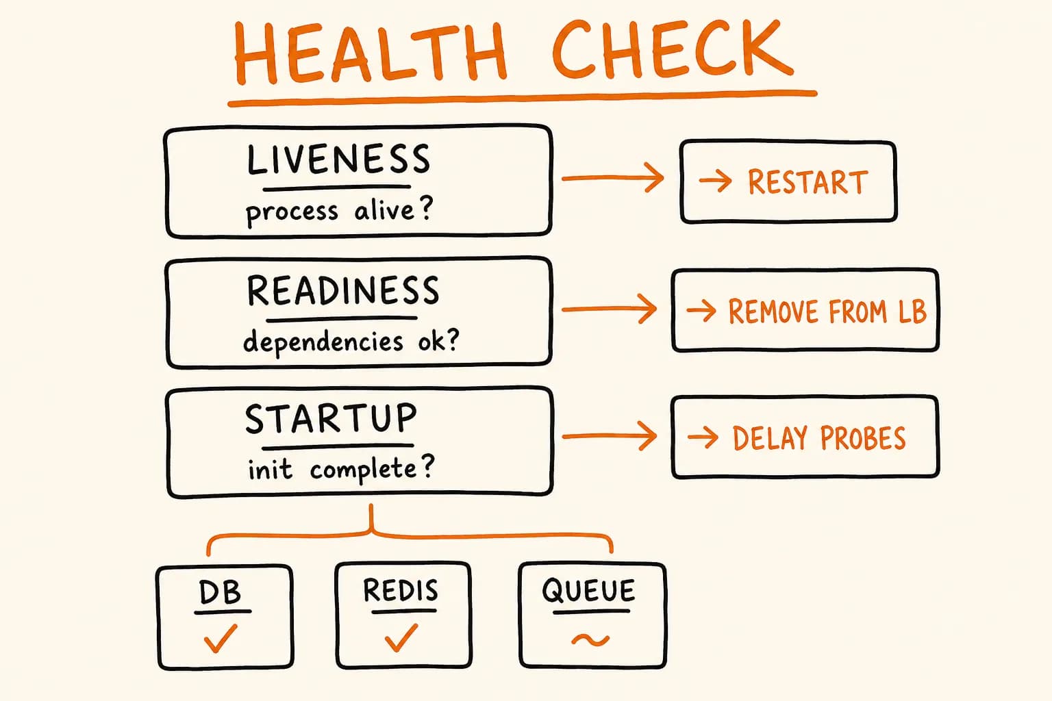 Health Check Endpoint in Node.js: Liveness vs Readiness