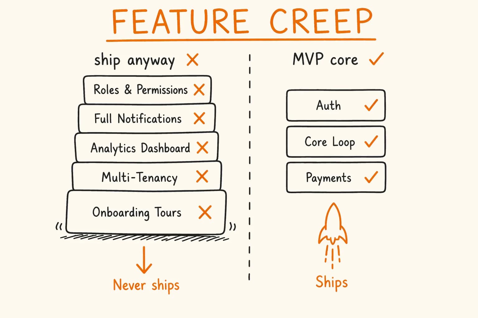 5 Features That Kill MVPs Before They Launch