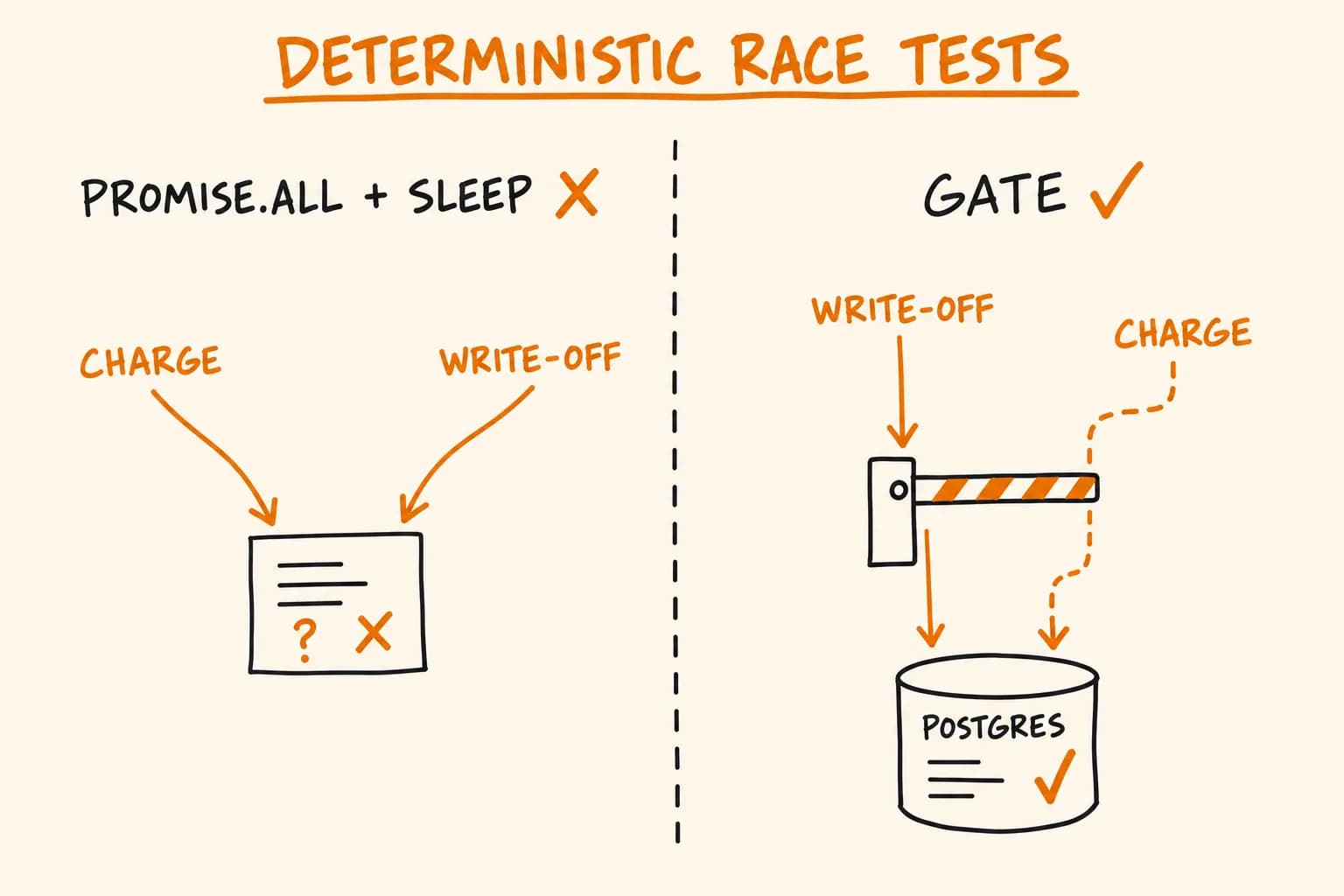 A Green Test Can Still Miss the Race: Testing Concurrency in PostgreSQL
