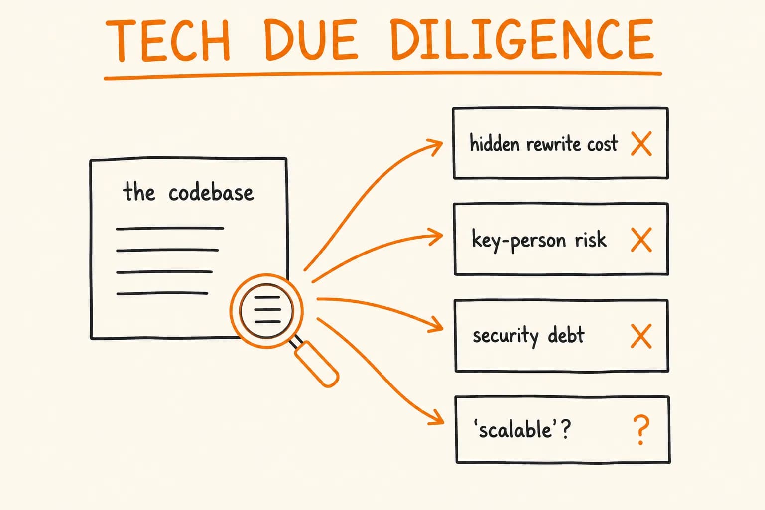Buying or Investing in Software? Get a Technical Due Diligence First
